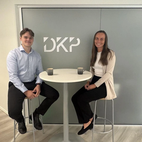 Alexander Moe Halvorsrod og Kristine Schinnes